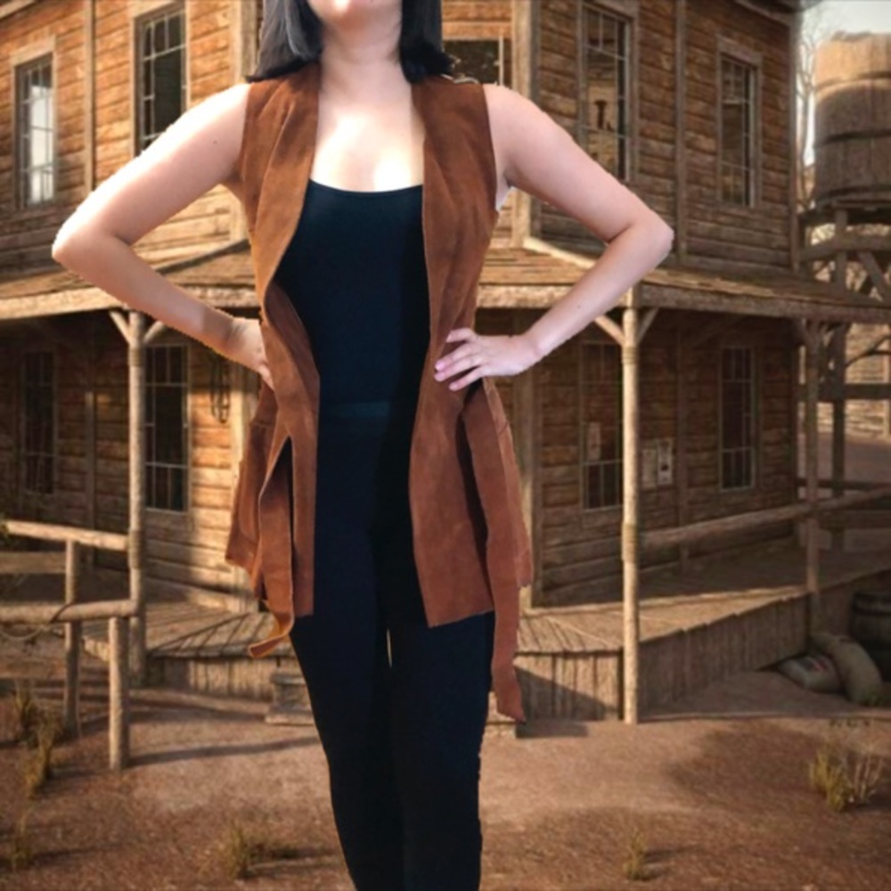Vintage Leather Vest